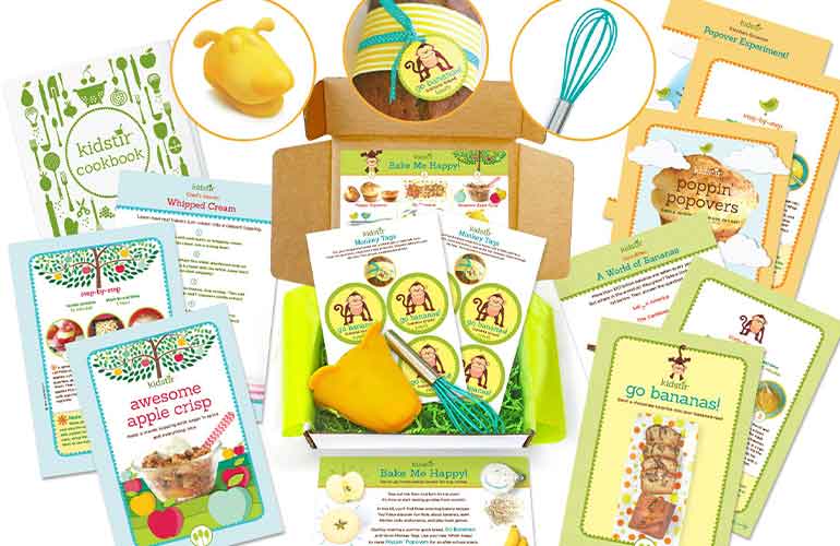 Kidstir Cooking Kit Subscription For Kids