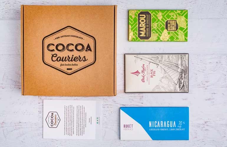 Cocoa Couriers Chocolate Subscription Box