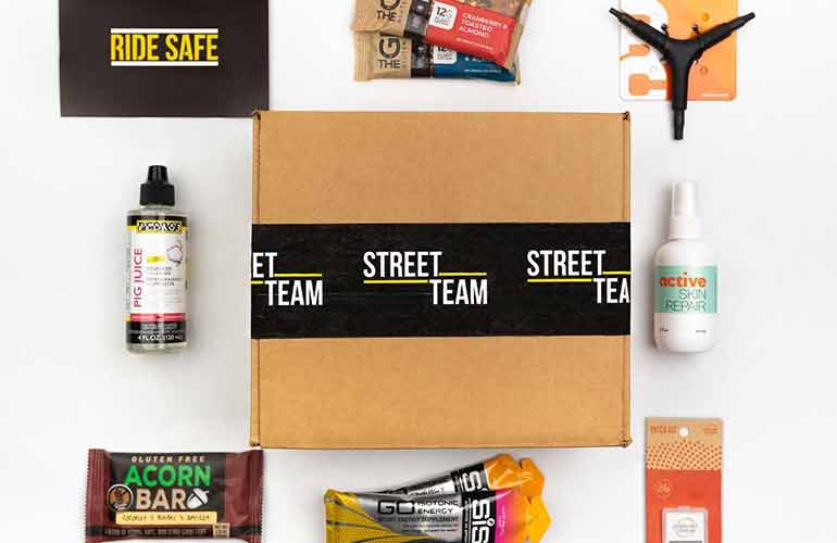 Street Team Cycling Subscription Box For Sports Fans