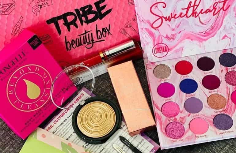 Tribe Beauty Box skincare