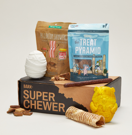 super chewer subscription box for pets