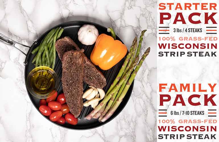 Great Wisconsin Steak Meat Subscription Box