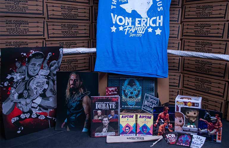 Wrestle Crate Wrestling  Subscription Box For Sports Fans